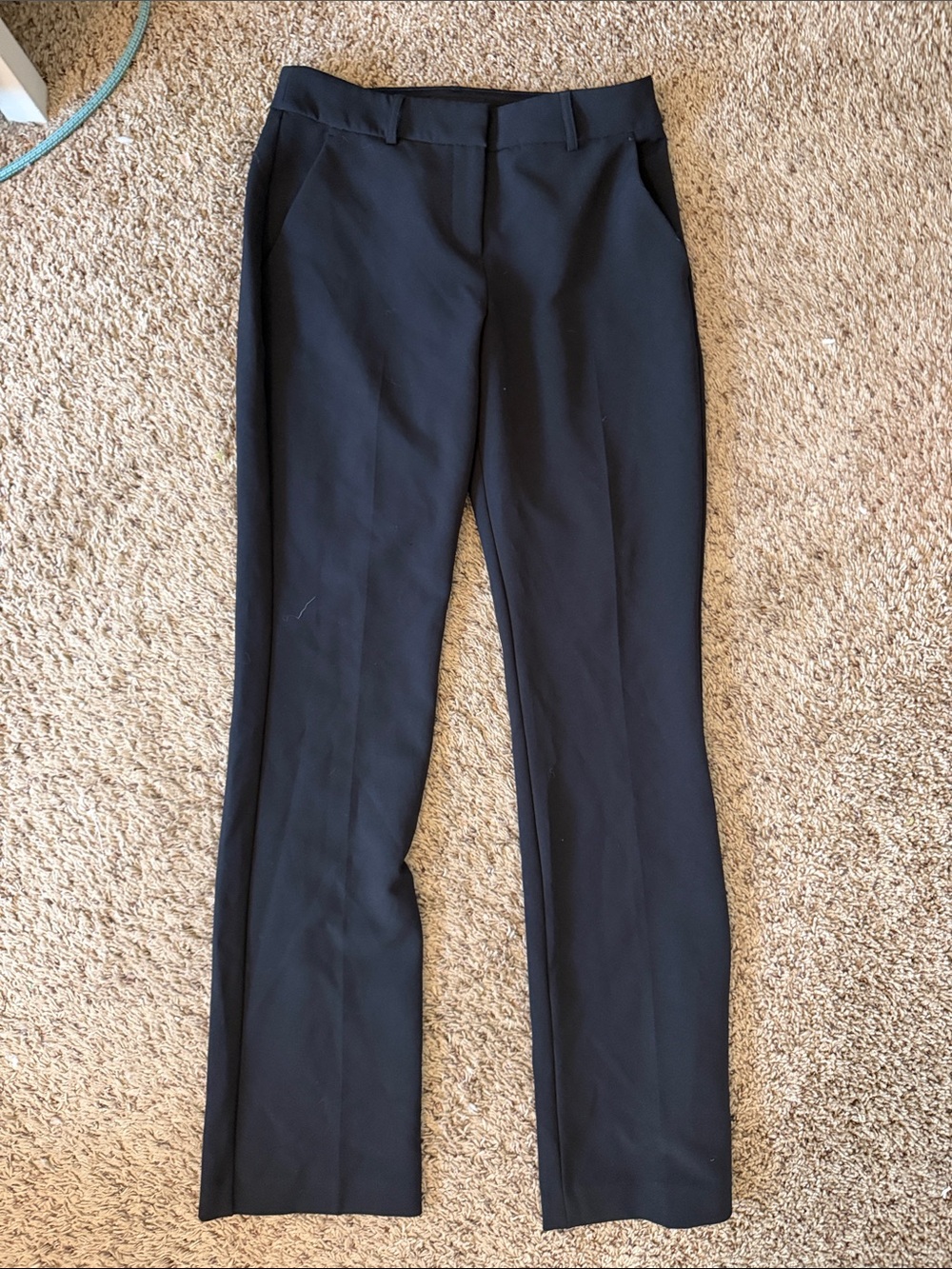 Express Black Women's Straight Leg Dress Pants